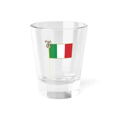 Flag of Italy Complete (Italy) Shot Glass 1.5oz 1.5oz - Go Mug Yourself