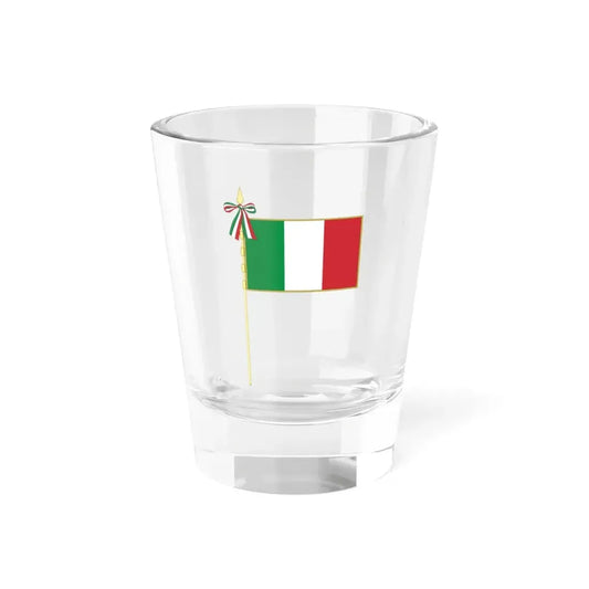 Flag of Italy Complete (Italy) Shot Glass 1.5oz 1.5oz - Go Mug Yourself