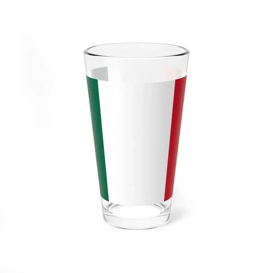 Flag of Italy variant (Italy) Pint Glass 16oz 16oz - Go Mug Yourself