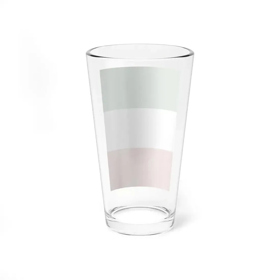 Flag of Italy vertical display (Italy) Pint Glass 16oz - Go Mug Yourself