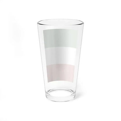 Flag of Italy vertical display (Italy) Pint Glass 16oz - Go Mug Yourself