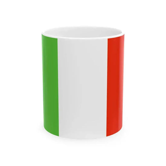 Flag of Italy WFB 2000 (Italy) White Coffee Mug 11oz - Go Mug Yourself