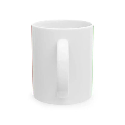 Flag of Italy WFB 2000 (Italy) White Coffee Mug - Go Mug Yourself