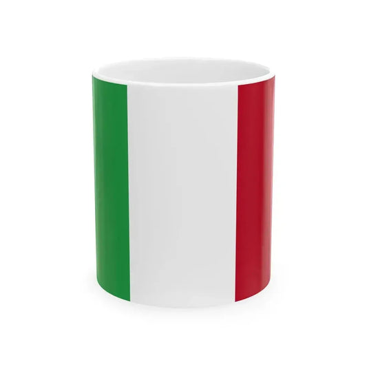 Flag of Italy WFB 2004 (Italy) White Coffee Mug 11oz - Go Mug Yourself