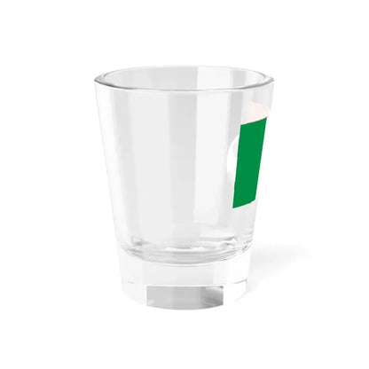 Flag of Italy with football (Italy) Shot Glass 1.5oz - Go Mug Yourself