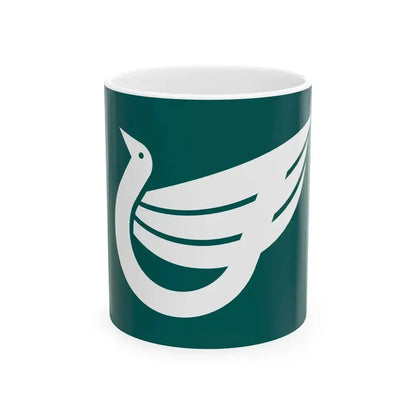 Flag of Itami Hyogo (Japan) White Coffee Mug 11oz - Go Mug Yourself