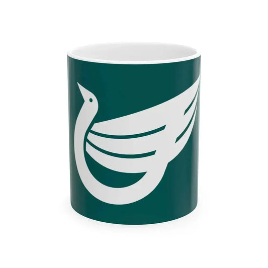 Flag of Itami Hyogo (Japan) White Coffee Mug 11oz - Go Mug Yourself