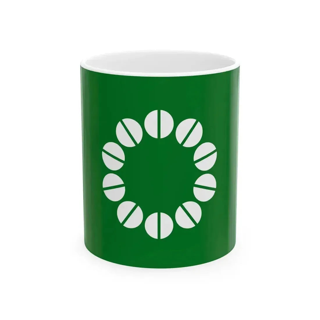 Flag of Ito Shizuoka (Japan) White Coffee Mug 11oz - Go Mug Yourself
