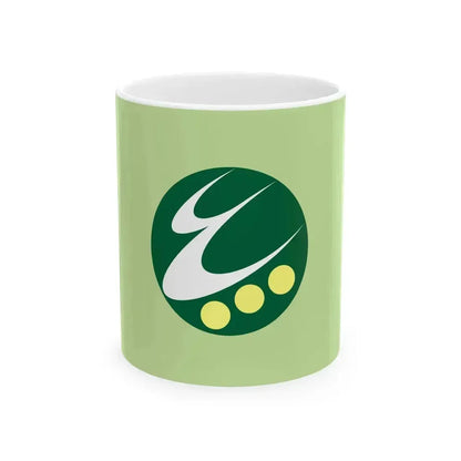 Flag of Itoigawa Niigata (Japan) White Coffee Mug 11oz - Go Mug Yourself