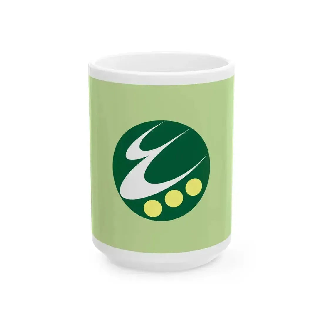 Flag of Itoigawa Niigata (Japan) White Coffee Mug 15oz - Go Mug Yourself