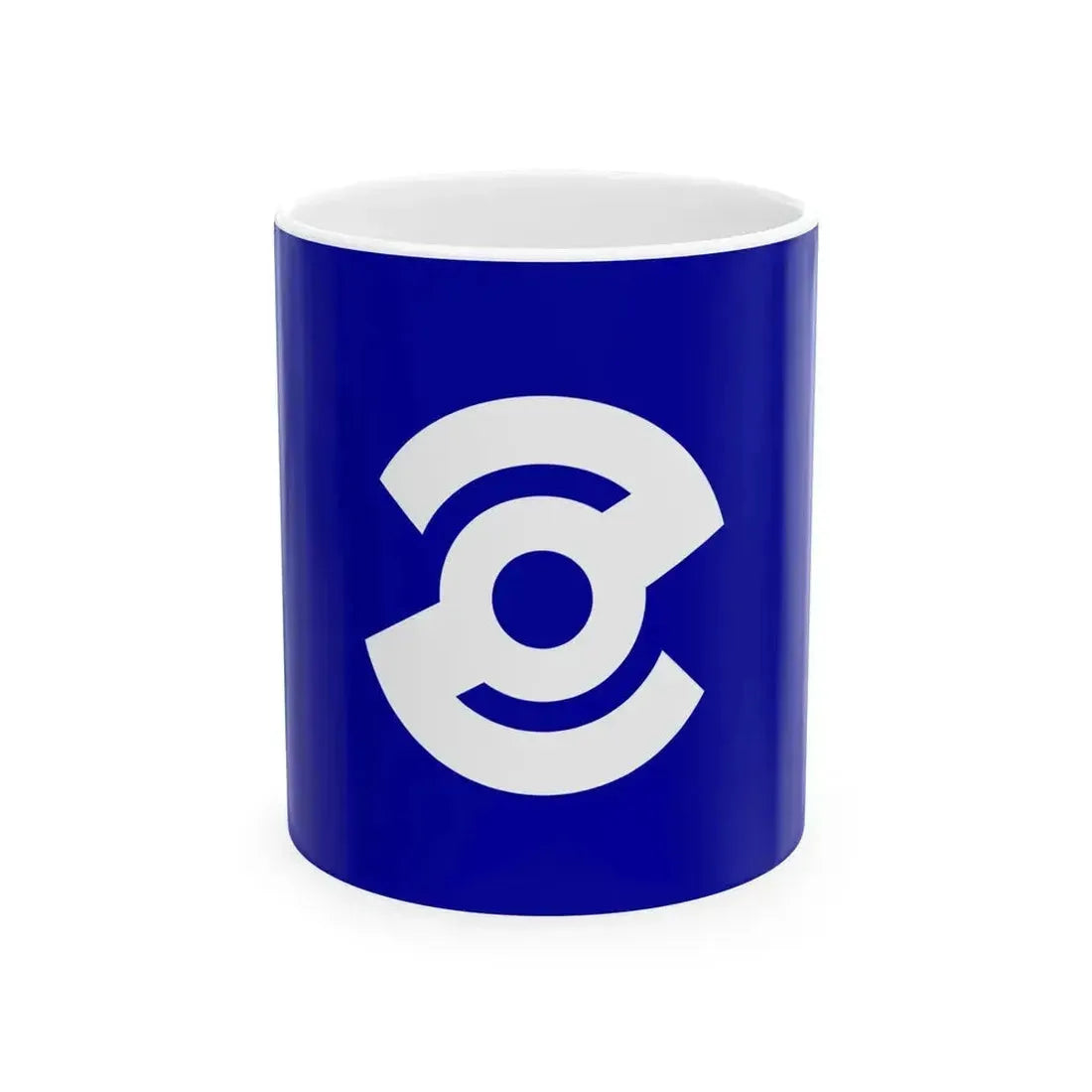 Flag of Itsukaichi Tokyo 1965-1995 (Japan) White Coffee Mug 11oz - Go Mug Yourself