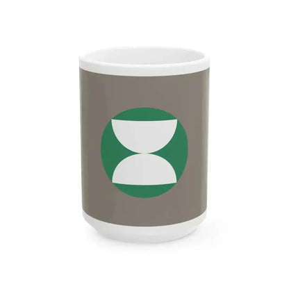 Flag of Itsuki Kumamoto (Japan) White Coffee Mug 15oz - Go Mug Yourself