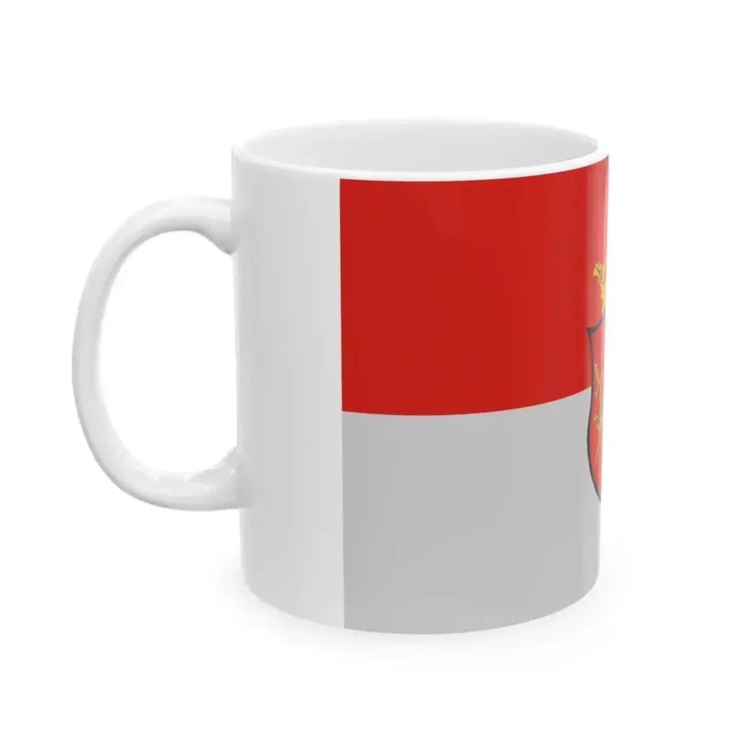 Flag of Ivanc (Hungary) White Coffee Mug - Go Mug Yourself