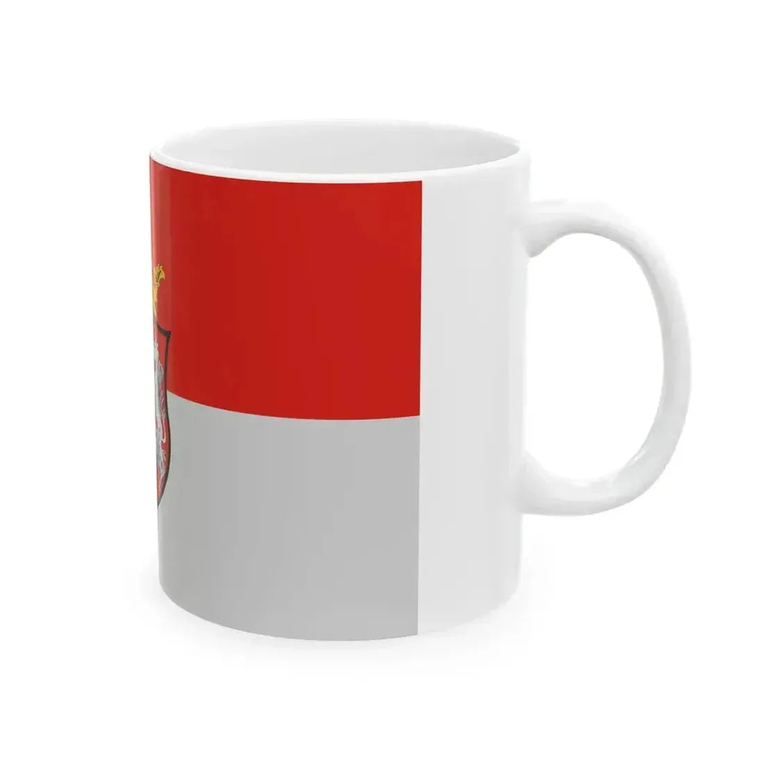 Flag of Ivanc (Hungary) White Coffee Mug - Go Mug Yourself