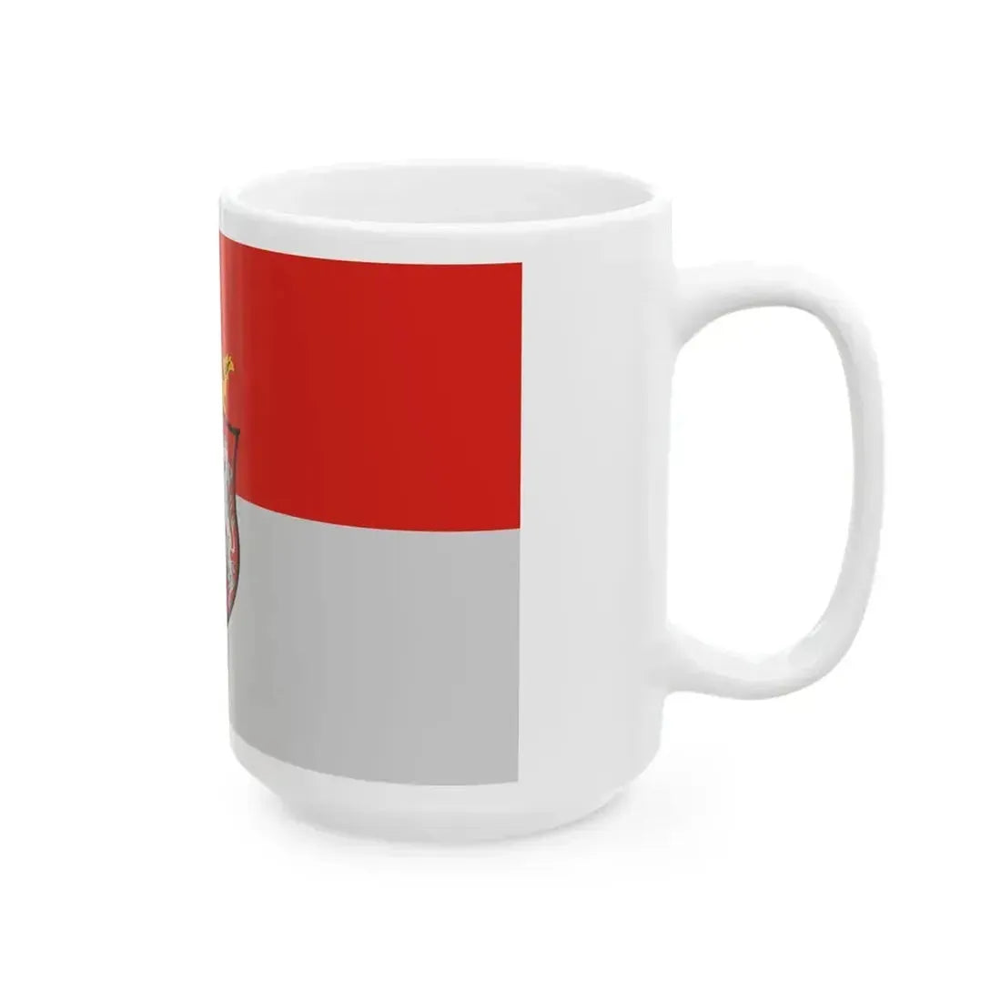 Flag of Ivanc (Hungary) White Coffee Mug - Go Mug Yourself