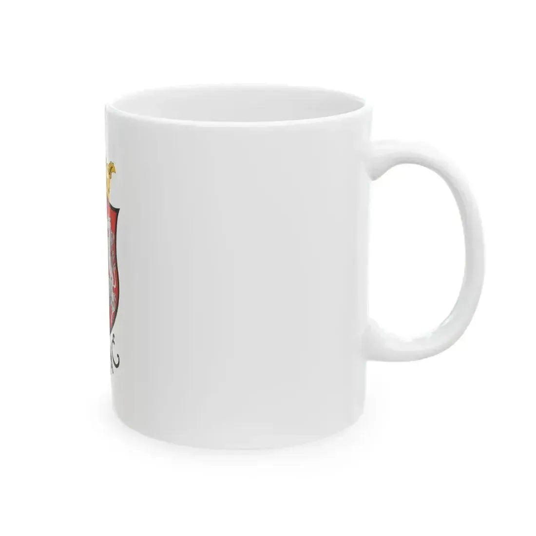 Flag of Ivanc variant (Hungary) White Coffee Mug - Go Mug Yourself