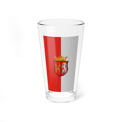 Flag of Ivanc vertical (Hungary) Pint Glass 16oz 16oz - Go Mug Yourself
