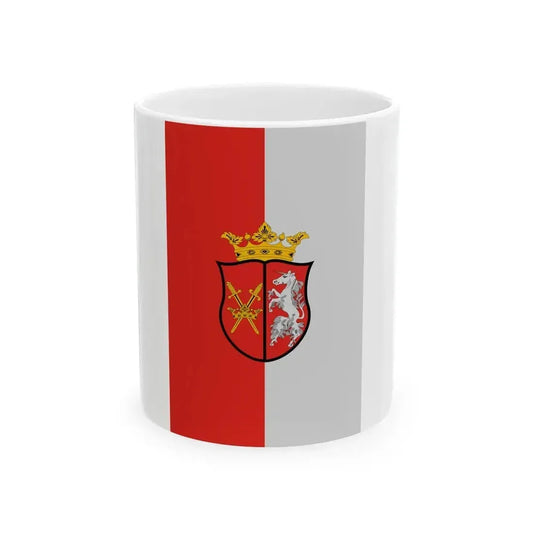 Flag of Ivanc vertical (Hungary) White Coffee Mug 11oz - Go Mug Yourself