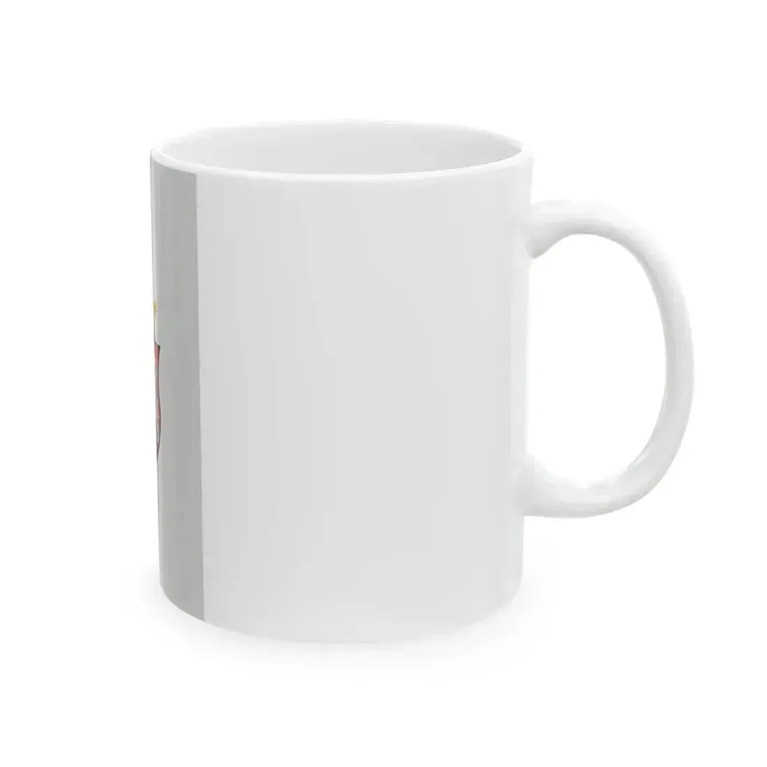 Flag of Ivanc vertical (Hungary) White Coffee Mug - Go Mug Yourself