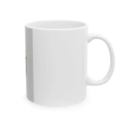 Flag of Ivanc vertical (Hungary) White Coffee Mug - Go Mug Yourself