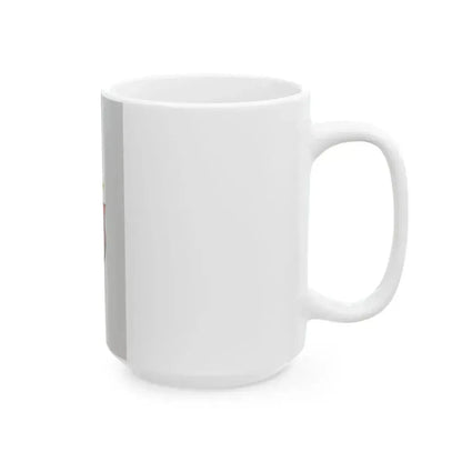 Flag of Ivanc vertical (Hungary) White Coffee Mug - Go Mug Yourself