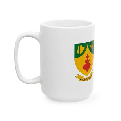 Flag of Ivandarda (Hungary) White Coffee Mug - Go Mug Yourself