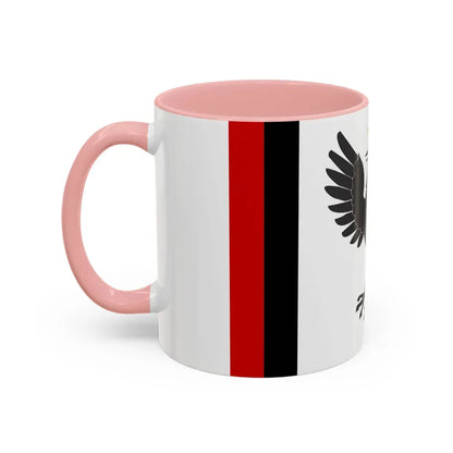 Flag of Ivano Frankivsk Oblast Ukraine - Accent Coffee Mug - Go Mug Yourself