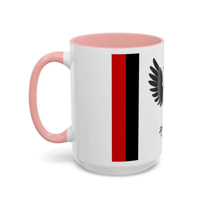 Flag of Ivano Frankivsk Oblast Ukraine - Accent Coffee Mug - Go Mug Yourself