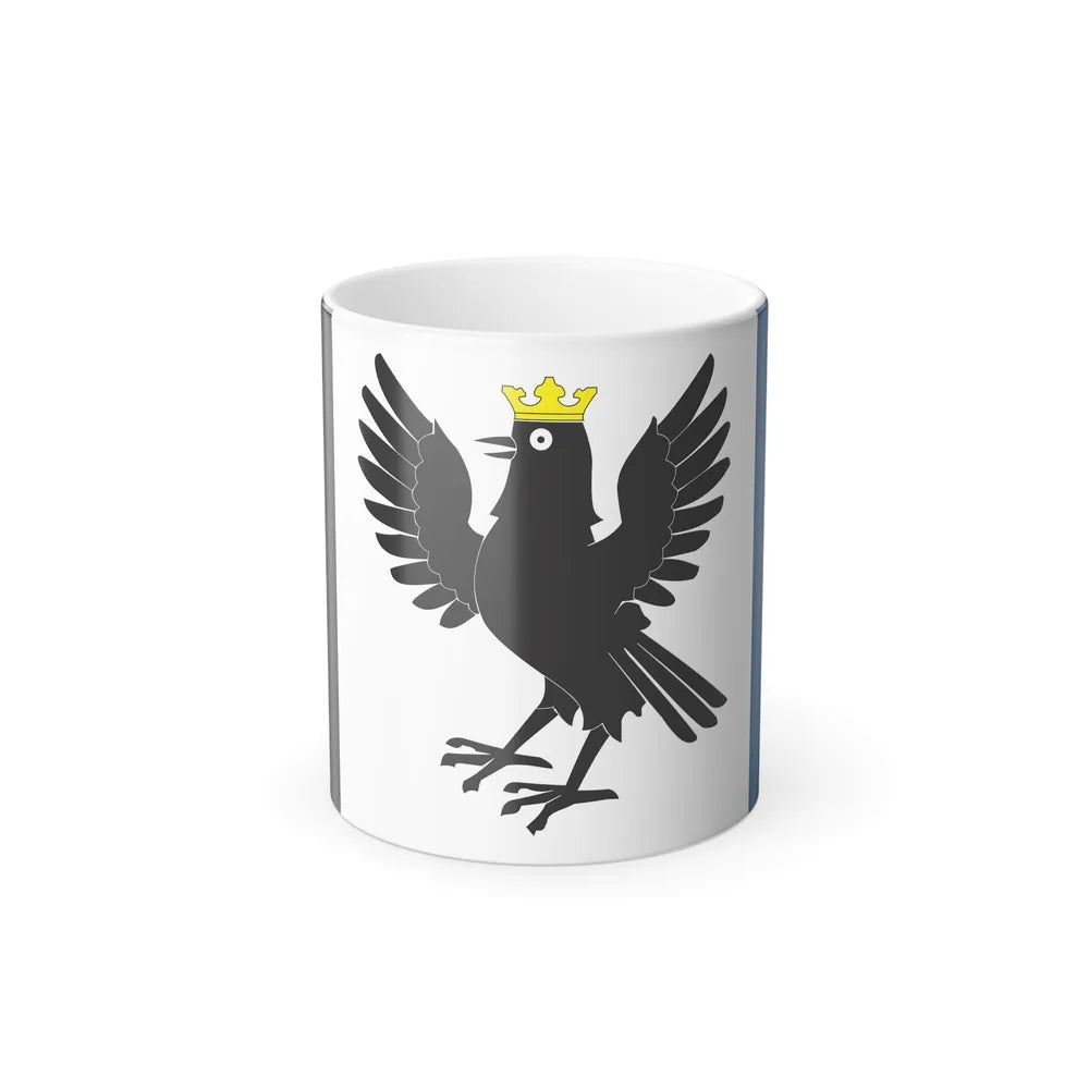 Flag of Ivano Frankivsk Oblast Ukraine - Color Changing Coffee Mug-11oz-Go Mug Yourself