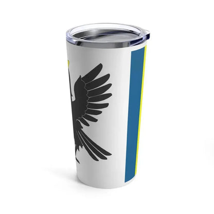 Flag of Ivano Frankivsk Oblast Ukraine - Tumbler 20oz - Go Mug Yourself