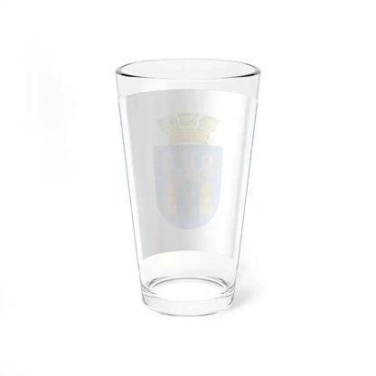 Flag of Ivano Frankivsk Ukraine - Pint Glass 16oz - Go Mug Yourself