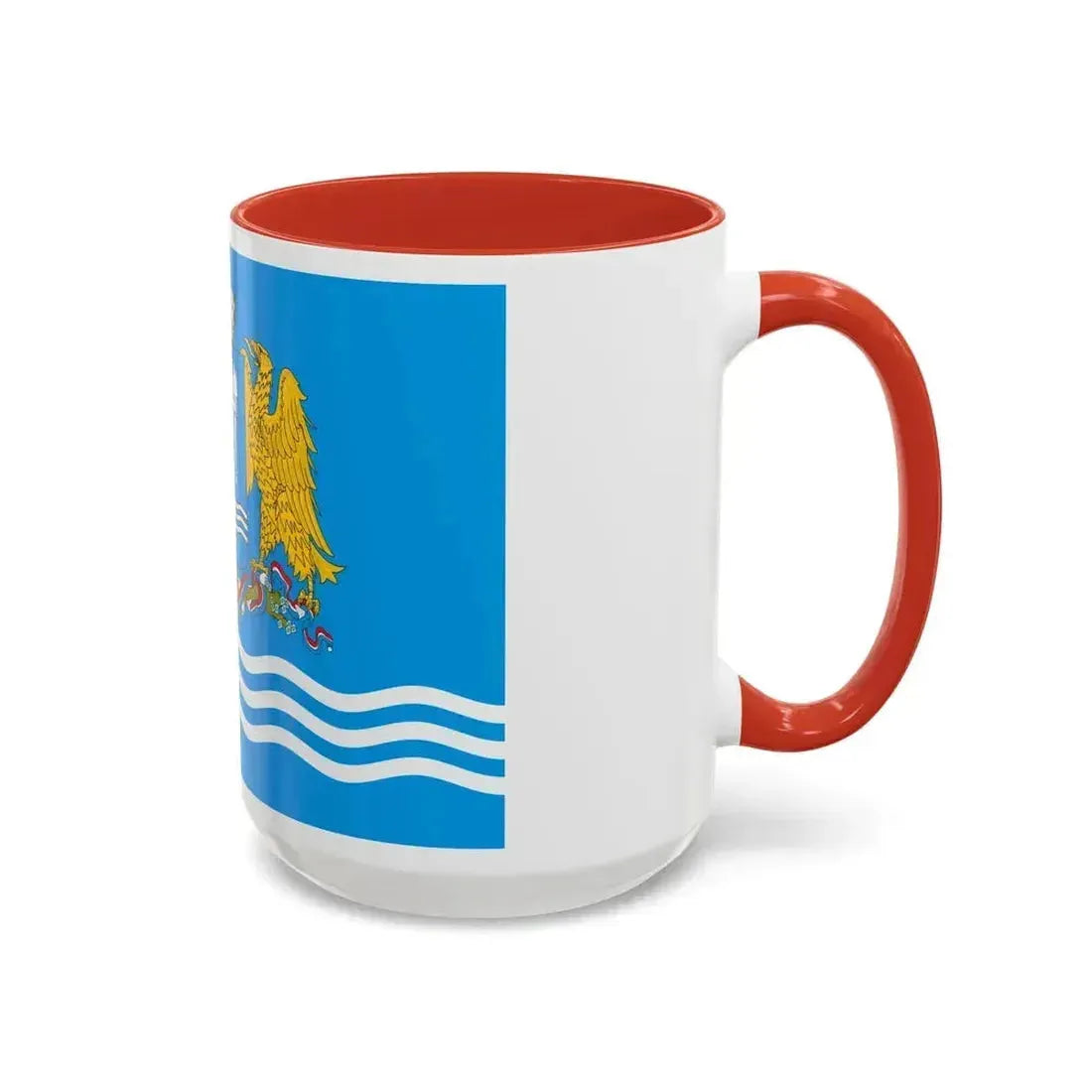 Flag of Ivanovo Oblast Russia - Accent Coffee Mug - Go Mug Yourself