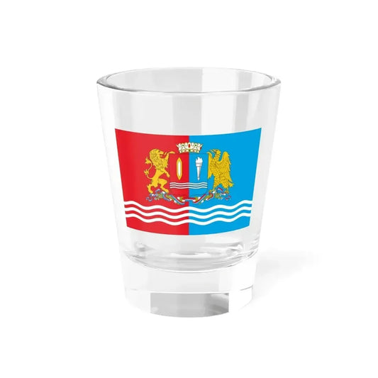 Flag of Ivanovo Oblast Russia - Shot Glass 1.5oz 1.5oz - Go Mug Yourself