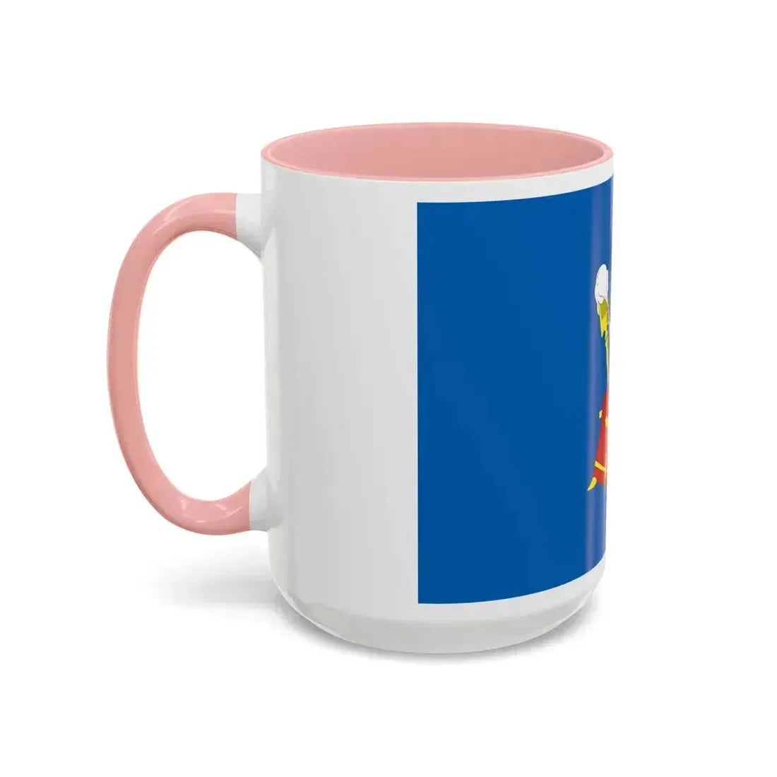 Flag of Ivanovo Russia - Accent Coffee Mug - Go Mug Yourself