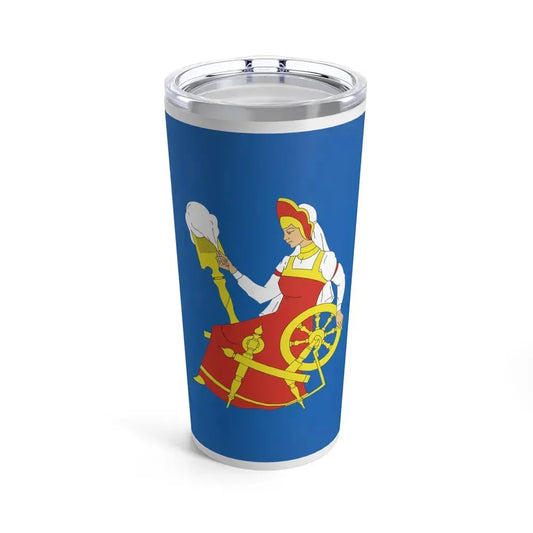Flag of Ivanovo Russia - Tumbler 20oz 20oz - Go Mug Yourself