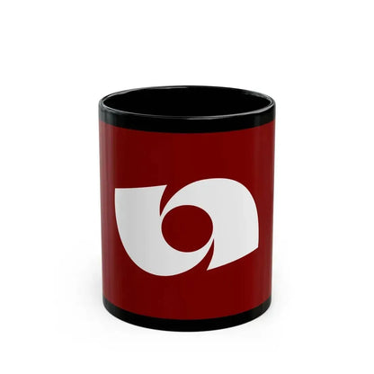 Flag of Iwaki Fukushima Japan - Black Coffee Mug 11oz - Go Mug Yourself