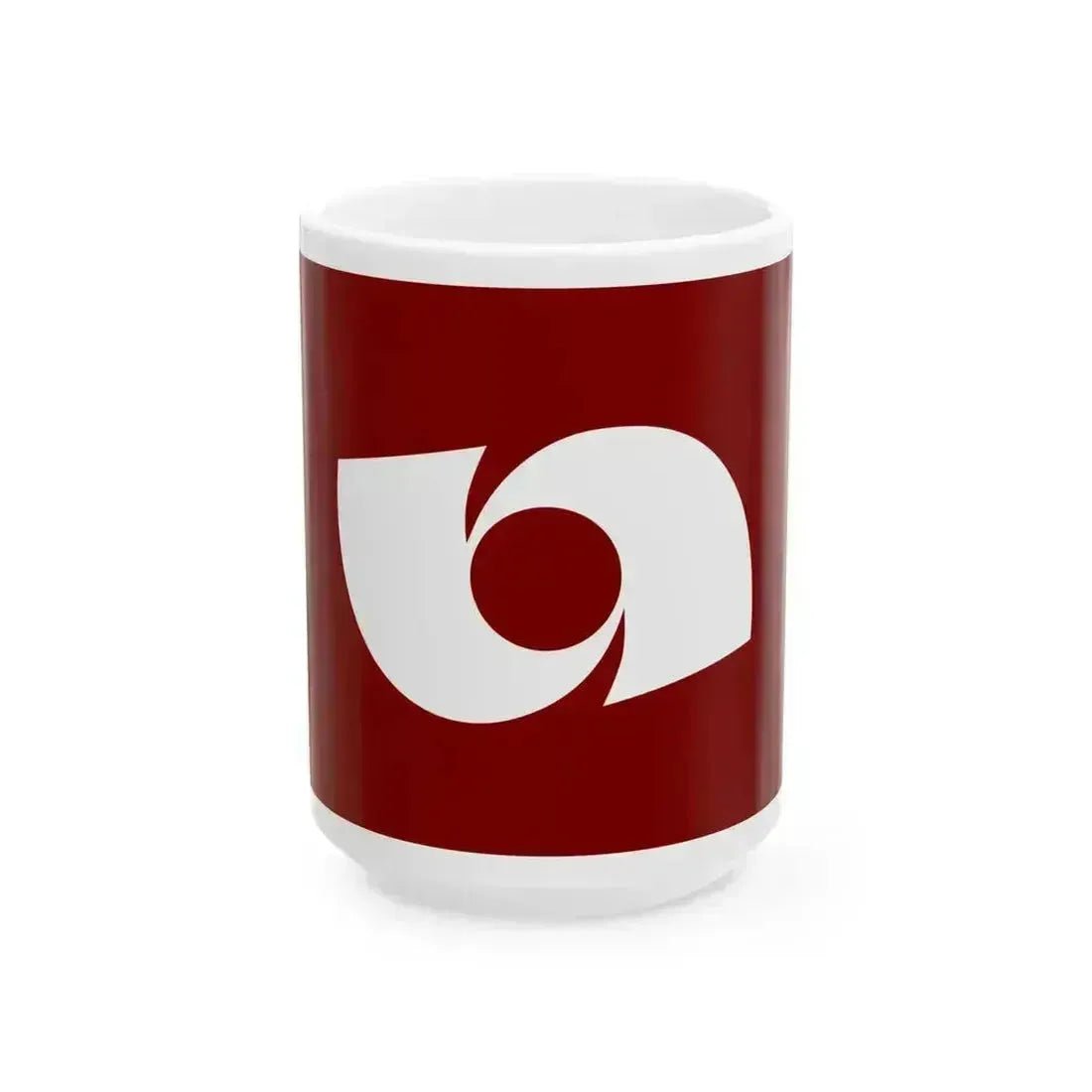 Flag of Iwaki Fukushima (Japan) White Coffee Mug 15oz - Go Mug Yourself