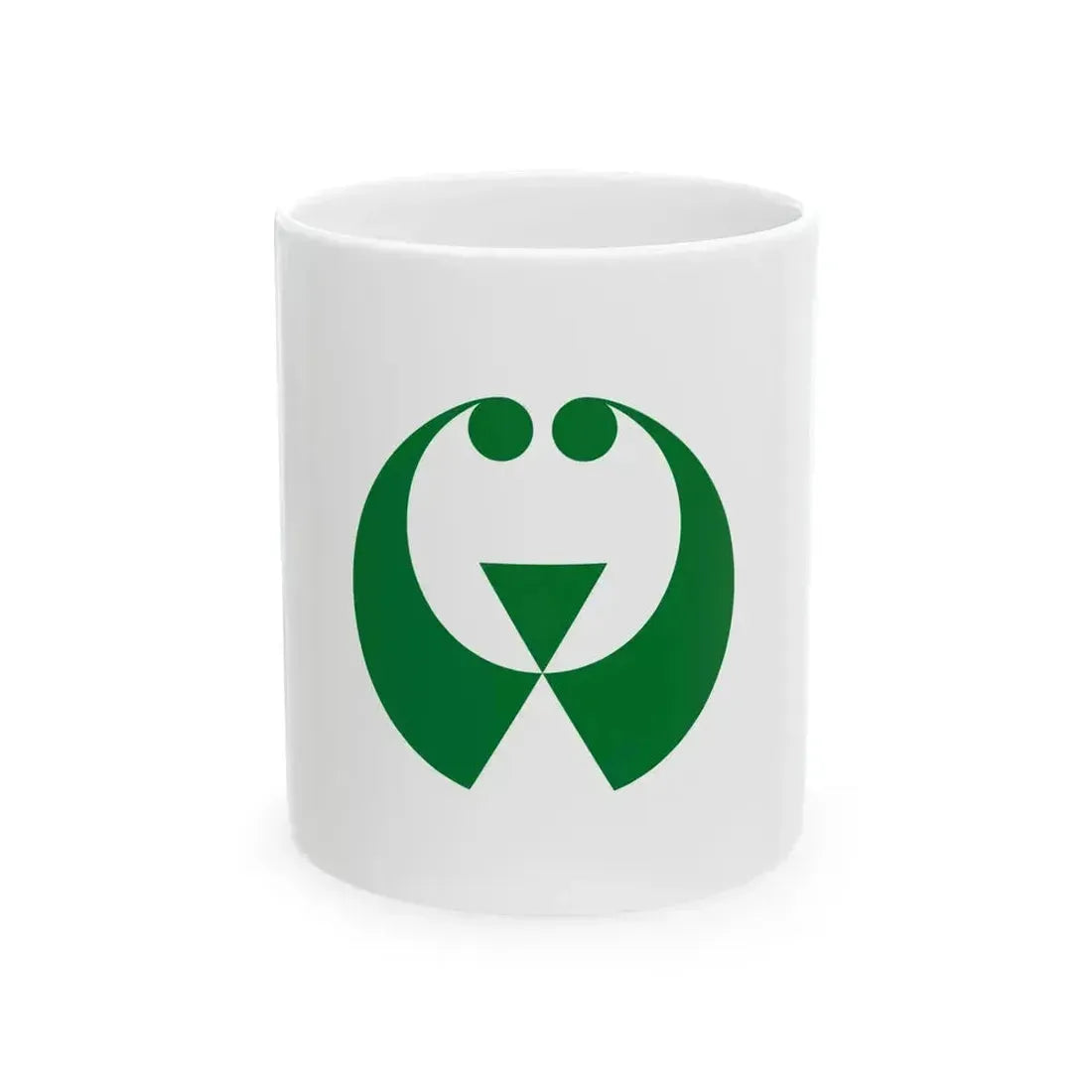 Flag of Iwami Shimane 1957-2004 (Japan) White Coffee Mug 11oz - Go Mug Yourself