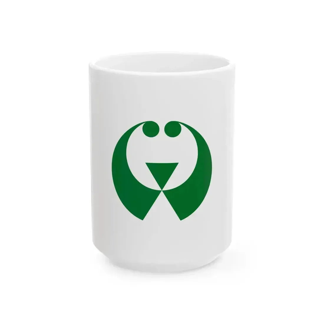 Flag of Iwami Shimane 1957-2004 (Japan) White Coffee Mug 15oz - Go Mug Yourself