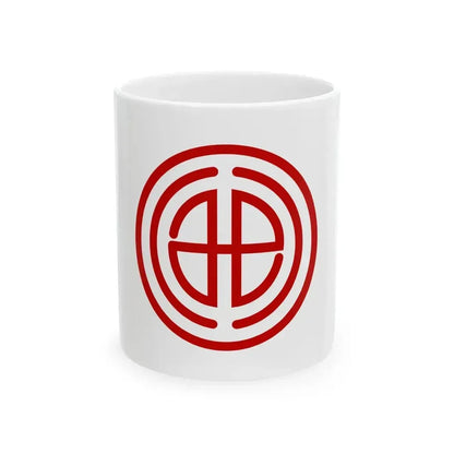 Flag of Iwami Tottori (Japan) White Coffee Mug 11oz - Go Mug Yourself
