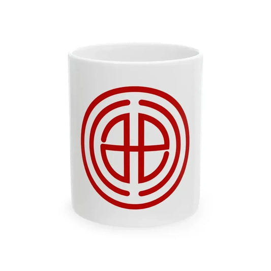 Flag of Iwami Tottori (Japan) White Coffee Mug 11oz - Go Mug Yourself