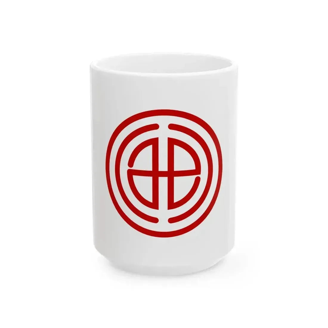 Flag of Iwami Tottori (Japan) White Coffee Mug 15oz - Go Mug Yourself