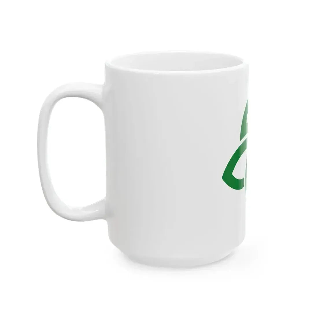 Flag of Iwamura Gifu 1965-2004 (Japan) White Coffee Mug - Go Mug Yourself