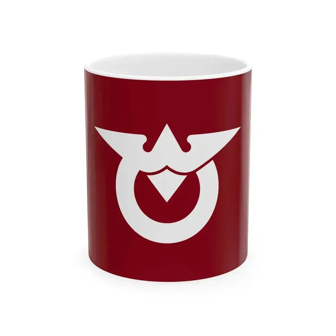 Flag of Iwamuro Niigata 1965-2005 (Japan) White Coffee Mug 11oz - Go Mug Yourself