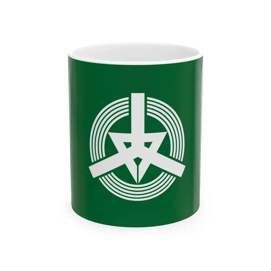 Flag of Iwanai Hokkaido (Japan) White Coffee Mug 11oz - Go Mug Yourself