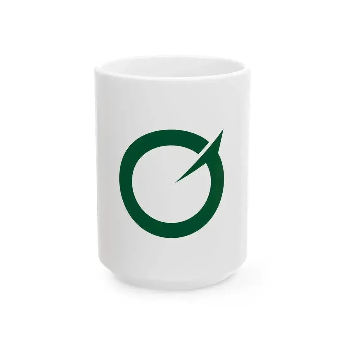 Flag of Iwashiro Fukushima 1971-2005 (Japan) White Coffee Mug 15oz - Go Mug Yourself