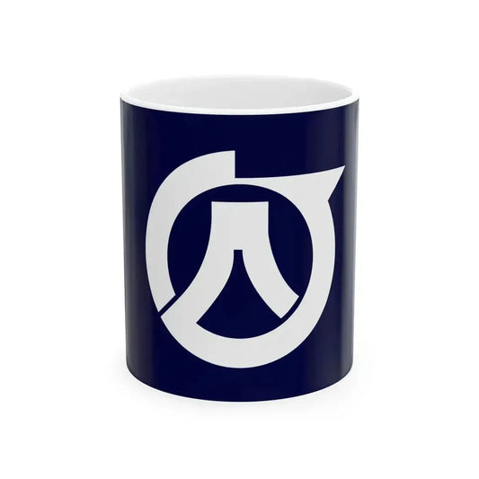 Flag of Iyama Kagawa 1966-2005 (Japan) White Coffee Mug 11oz - Go Mug Yourself