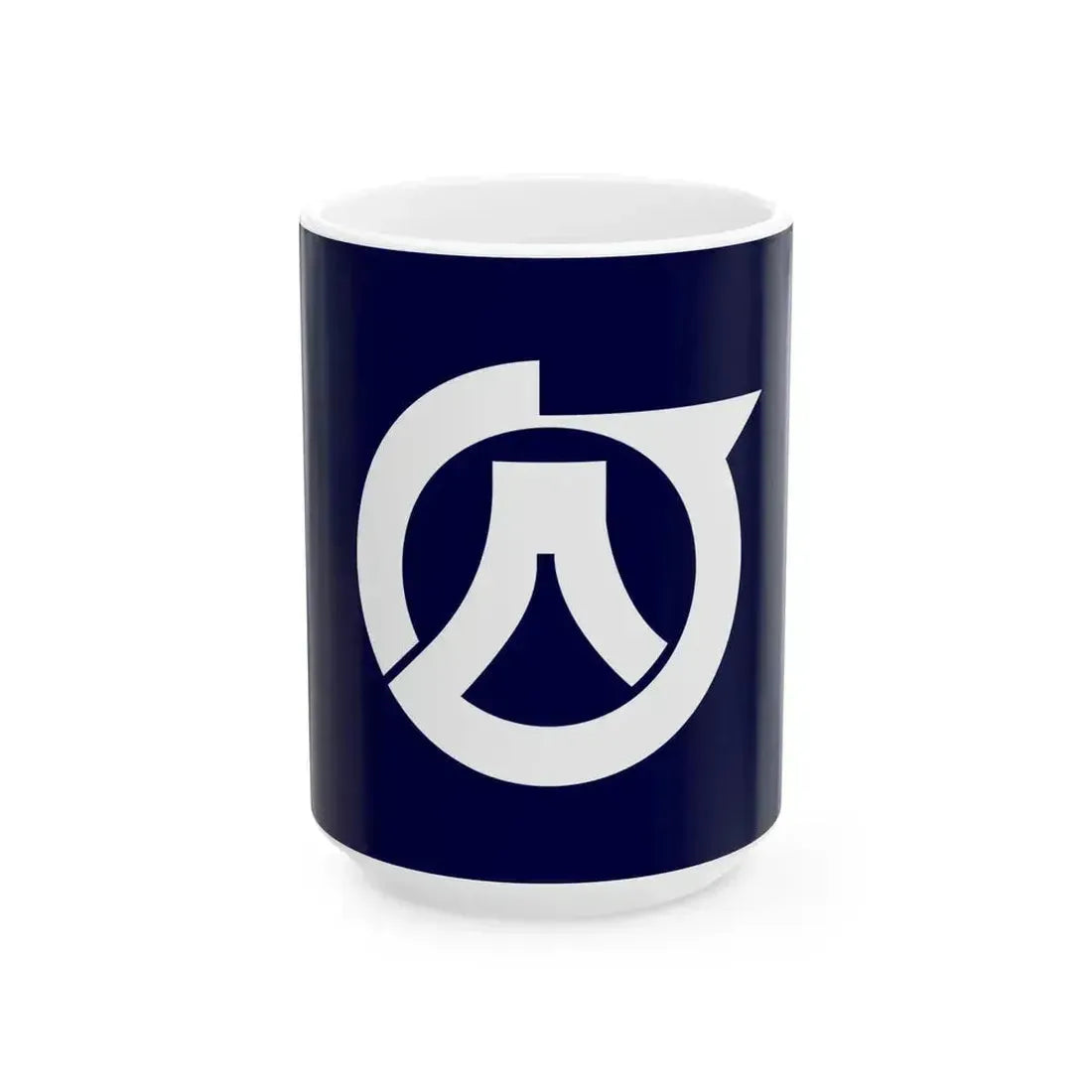 Flag of Iyama Kagawa 1966-2005 (Japan) White Coffee Mug 15oz - Go Mug Yourself