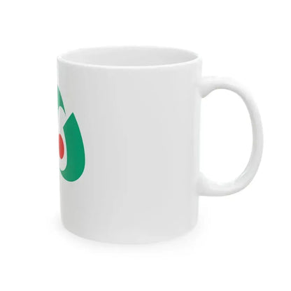 Flag of Iyo Ehime (Japan) White Coffee Mug - Go Mug Yourself