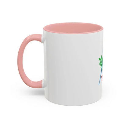 Flag of Izhevsk Russia - Accent Coffee Mug - Go Mug Yourself